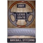 Lexus GS470 2007 Wood Grain Leather Steering Wheel 1