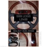 Lexus LS400 1999 Wood Grain Steering Wheel