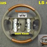 Lexus LS400 steering wheel Rosewood
