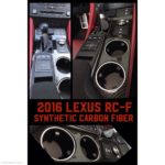 Lexus RC steering wheel F 2016 Carbon Fiber Dash Trim