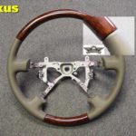 Lexus Wood and Leather steering wheel A