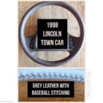 Lincoln Town Car 1998 Leather Steering Wheel 1