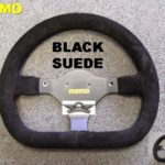 MOMO steering wheel Black Suede