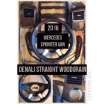 Mercedes Sprinter Van 2016 Wood Grain Steering Wheel 1