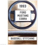 Mustang Cobra 1993 Leather Steering Wheel