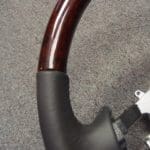 Nissan Altima steering wheel 01 02 Burl up close