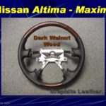 Nissian Altima Maxima steering wheel Dark Walnut