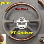 PT cruiser steering wheel Burl wood
