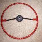 Pontiac 1955 steering wheel restore After d