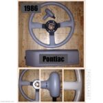 Pontiac 1986 Leather Steering Wheel 1