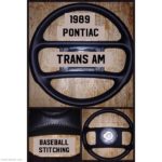 Pontiac Trans Am 1989 Leather Steering Wheel 1