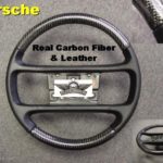 Porsche Real Carbon Fiber steering wheel