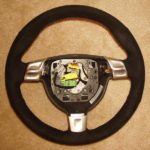Porsche steering wheel Suede 1