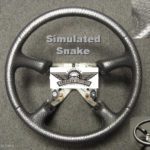 Simulated Snake steering wheel