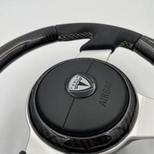 Tesla Roadster steering wheel carbon fiber 4 2