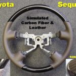 Toyota Sequoia steering wheel Simulated Carbon fiber