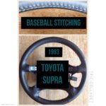 Toyota Supra 1993 steering wheel Leather Steering Wheel