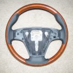 Volvo C70 2009 wood dash steering wheel w