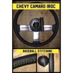 camaro iroc leather steering wheel cover restoration