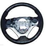 carbon fiber suede steering wheel