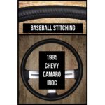 chevy camaro iroc 1985 leather steering wheel cover restoration