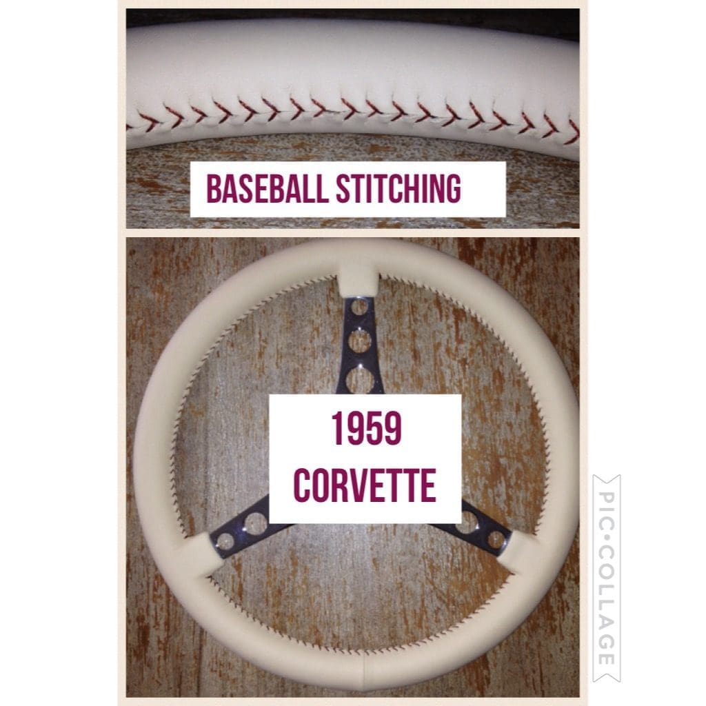 corvette 1959 steering wheel restoration