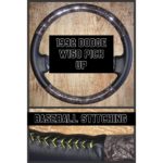 dodge ram pickup black wood leather steering wheel