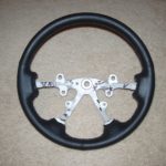 dodge ram steering wheel carbon fiber leather