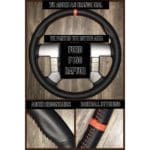 ford f150 raptor leather steering wheel cover restoration racing dial