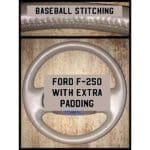 ford f250 leather steering wheel cover restoration extra padding