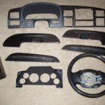 ford f150 custom carbon fiber interior steering wheel