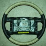 ford mustang steering wheel carbon fiber ostrich vinyl