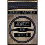 jaguar 1962 leather steering wheel cover restoration