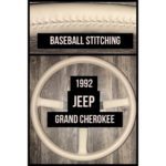 jeep grand cherokee 1992 leather steering wheel cover restoration
