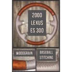 lexus es300 2000 wood leather steering wheel cover restoration
