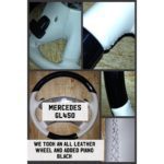 mercedes gl450 wood leather steering wheel restoration