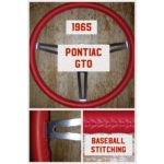 pontiac gto 1965 steering wheel restoration