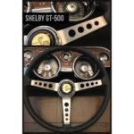 shelby gt500 leather steering wheel cover restoration 1