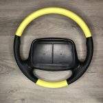 1996 Chevy Impala Wood/Leather Steering Wheel Restored 11101