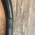 1996 Chevy Impala Carbon Fiber and Leather Steering Wheel 2284