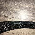 1996 Chevy Impala Carbon Fiber and Leather Steering Wheel 2286