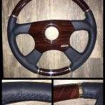 1990 Chevy Caprice Wood Steering Wheel 2709