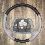 1996 Chevy Impala Leather Steering Wheel Restored 2754