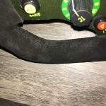 Ferrari F1 Suede Leather Steering Wheel Restored 3364