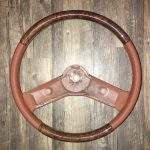 1978 Chevy Impala Wood/Leather Steering Wheel 3435