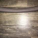 Toyota Land Cruiser Oak Leather Steering Wheel Baseball Stitching / p9094