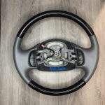 Ford F150 Wood Leather Steering Wheel Restoration / F150 F250 F350 Excursion / 1998-2006 / Clean Cover Wrap Repair / p10960