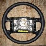 Ford Bronco Leather Steering Wheel Restoration / F150 F250 Bronco / 1992-1997 / Clean Cover Wrap Repair / p1164