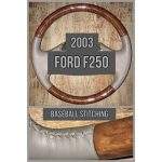 Ford F250 Wood Leather Steering Wheel Restoration / F150 F250 F350 Excursion / 1998-2006 / Clean Cover Wrap Repair / p1171