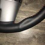 Ford F150 Raptor Leather Steering Wheel Restoration / 2004-2008 / Clean Cover Wrap Repair / p1542